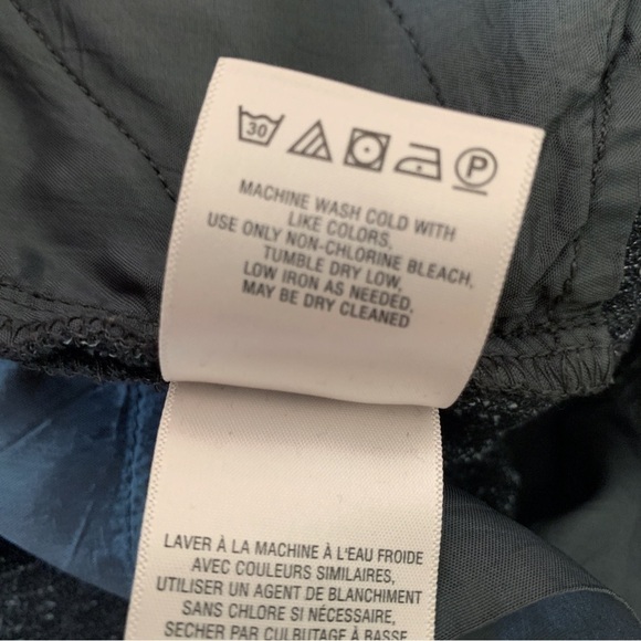 Elevenses Pembroke Tweed Joggers 4 Grey Anthropologie - Picture 8 of 11